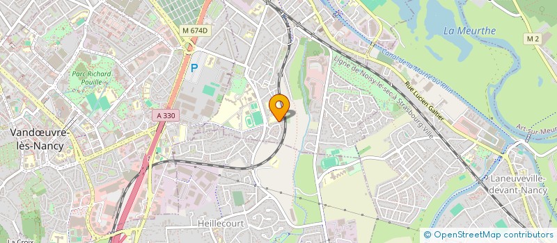 localisation de l'entreprise BEYOND THE TRACK  JARVILLE-LA-MALGRANGE