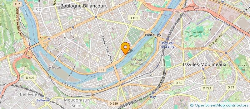 localisation de l'entreprise BEYOND TOMORROW à BOULOGNE-BILLANCOURT