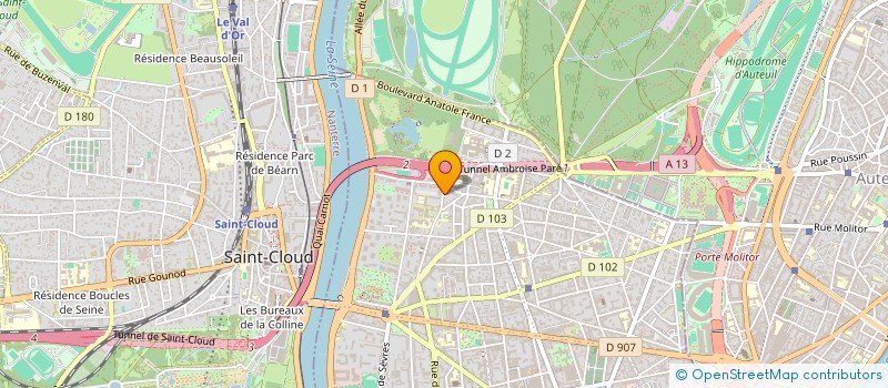 localisation de l'entreprise BEYONDAZURE MEDIA à BOULOGNE-BILLANCOURT