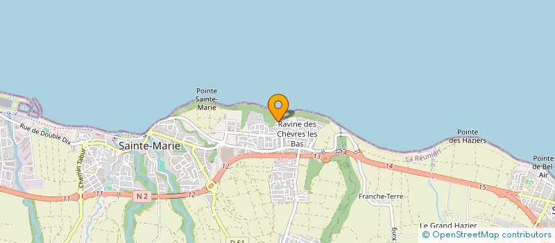 localisation de l'entreprise BEYOOMA à SAINTE-MARIE