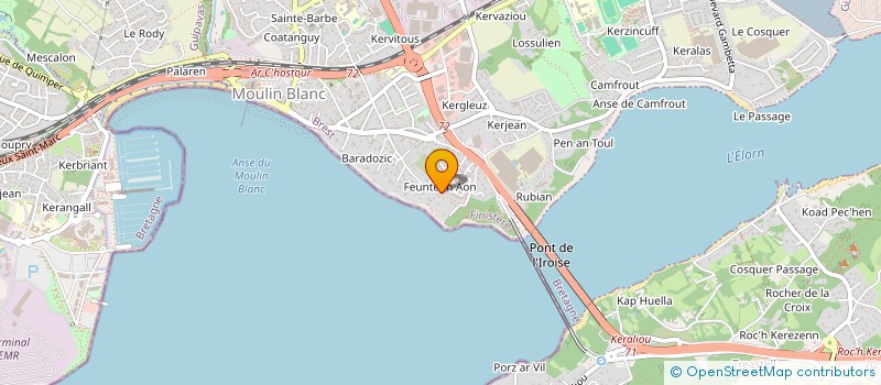 localisation de l'entreprise BEYOU CONSEILS à LE RELECQ-KERHUON