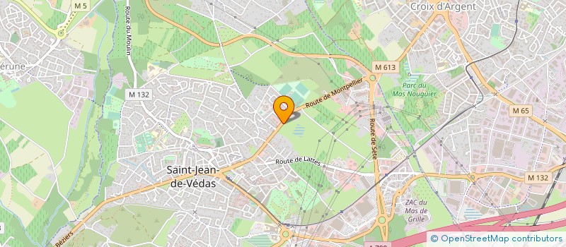 localisation de l'entreprise BEYSSAC à SAINT-JEAN-DE-VEDAS
