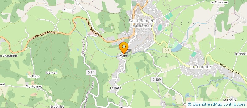 localisation de l'entreprise BEYSSAC MEUBLES ET AGENCEMENT  SAINT-NIZIER-DE-FORNAS