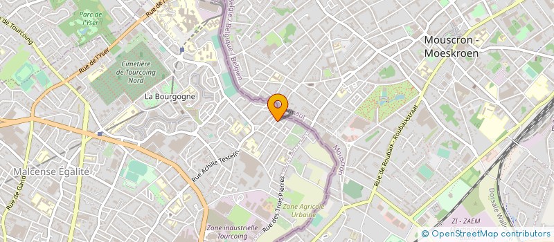 localisation de l'entreprise BEYT BOIS CONSTRUCTION  LEERS