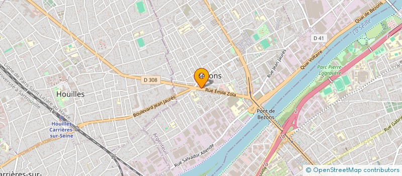 localisation de l'entreprise BEYT SERVICES  BEZONS