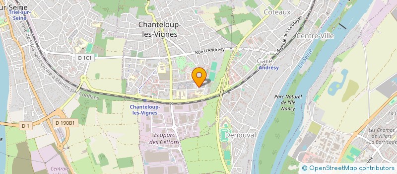 localisation de l'entreprise BEYT SFEIR  CHANTELOUP-LES-VIGNES