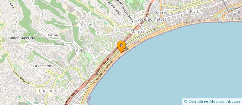 localisation de l'entreprise BEZANDRY INC. à NICE