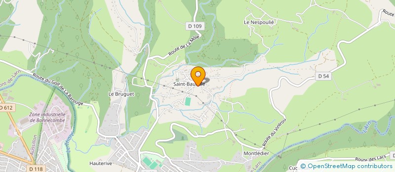 localisation de l'entreprise BEZIAT VINCENT  PONT-DE-LARN