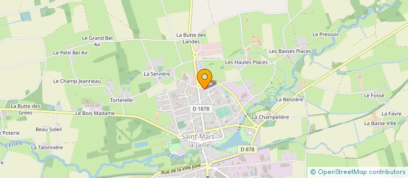 localisation de l'entreprise BEZIE à VALLONS-DE-L'ERDRE