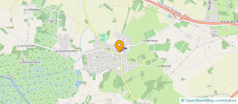 localisation de l'entreprise BEZIER-BAYIHA  BRAINS