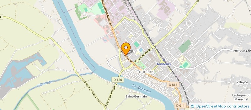 localisation de l'entreprise BEZIERS DISTRIBUTION SERVICE à TONNEINS