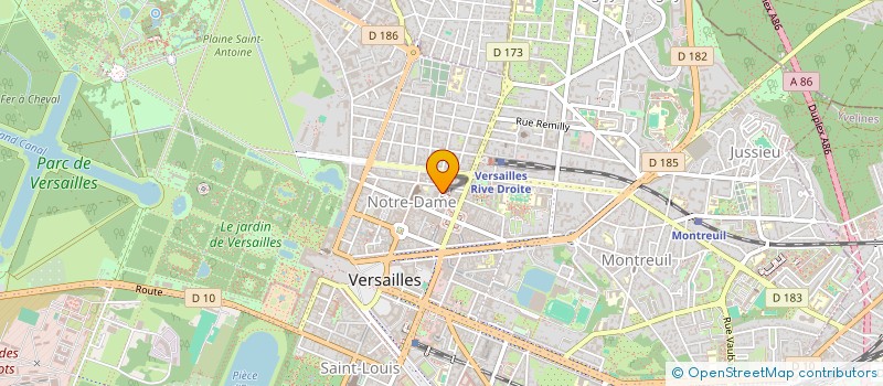 localisation de l'entreprise BEZIERS EVENTS CO à VERSAILLES