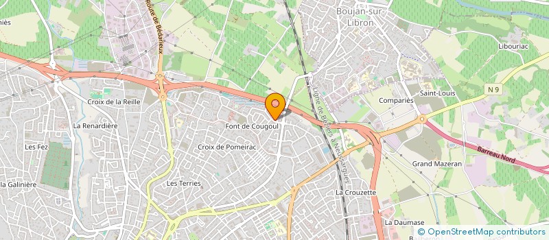 localisation de l'entreprise BEZIERS MULTISERVICES 34 à BEZIERS