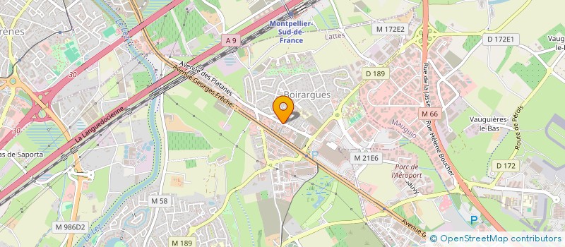 localisation de l'entreprise BEZIERS SAINT-JACQUES à LATTES