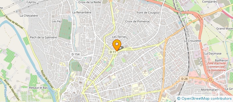 localisation de l'entreprise BEZIERS27  BEZIERS