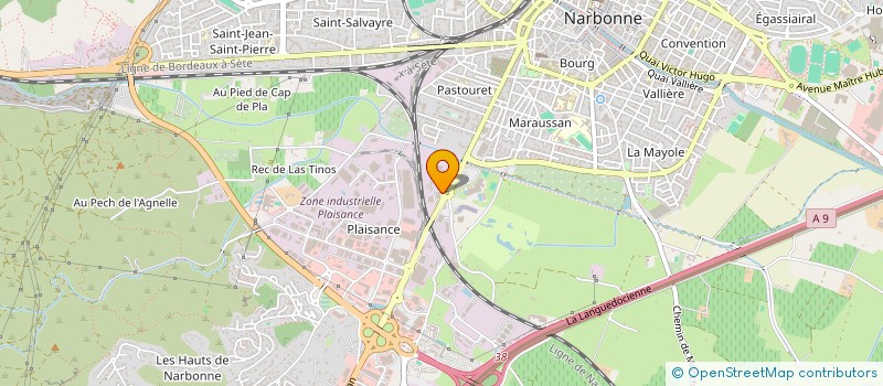 localisation de l'entreprise BEZIGONE à NARBONNE