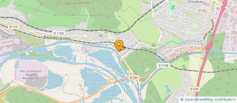 localisation de l'entreprise BEZL  MESSEIN