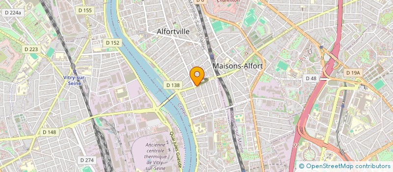 localisation de l'entreprise BEZO à ALFORTVILLE