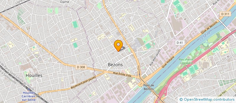 localisation de l'entreprise BEZONS CONVIVIALITE ET PARTAGE à BEZONS