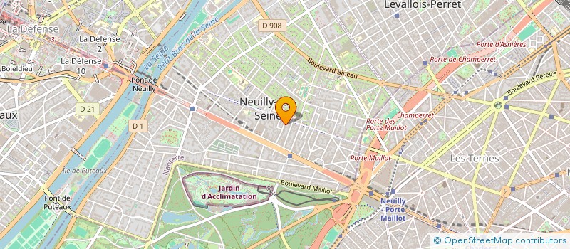 localisation de l'entreprise BEZONS DENTAIRE à NEUILLY-SUR-SEINE