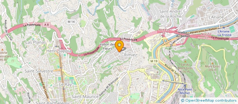 localisation de l'entreprise BEZZINA SOLUTIONS  NICE