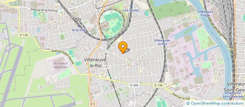 localisation de l'entreprise BEZZUBYAK  VILLENEUVE LE ROI