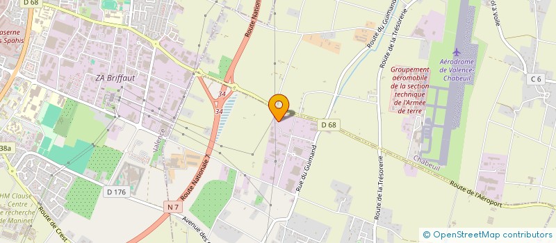 localisation de l'entreprise BF  MALISSARD