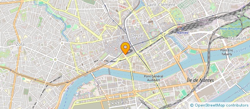 localisation de l'entreprise BF à NANTES