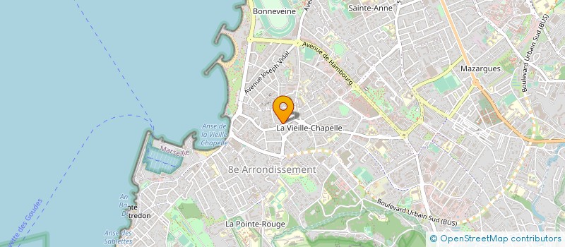 localisation de l'entreprise BF AGENCY  MARSEILLE