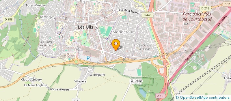 localisation de l'entreprise BF AUDIT ENERGETIQUE à LES ULIS