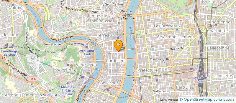 localisation de l'entreprise BF AVOCATS  LYON