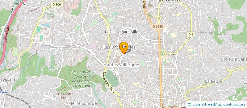 localisation de l'entreprise BF CANNES à CANNES