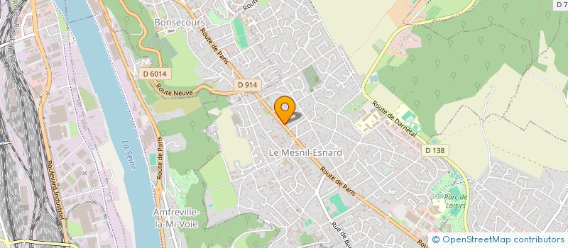 localisation de l'entreprise BF COMPANY  LE MESNIL-ESNARD