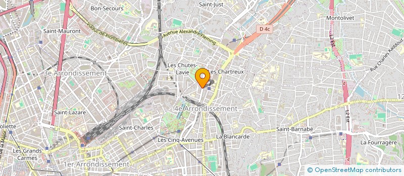 localisation de l'entreprise BF COMPANY à MARSEILLE