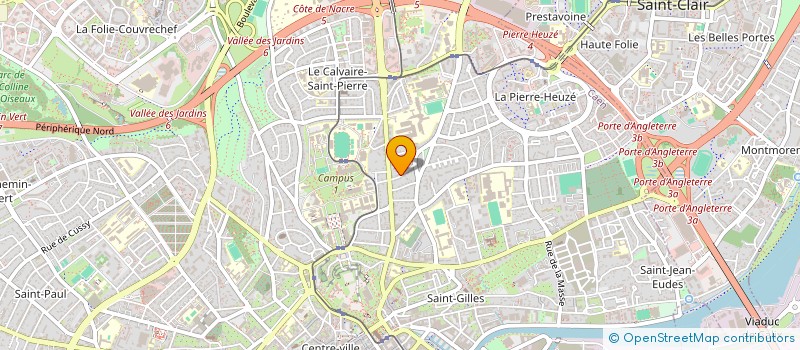 localisation de l'entreprise BF CONSEIL à CAEN