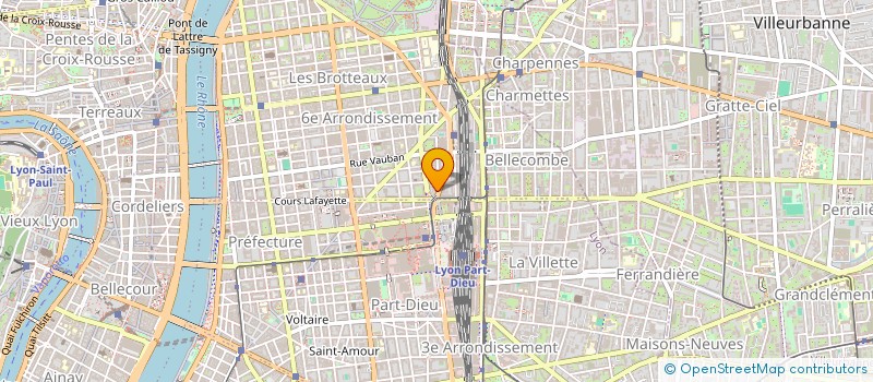 localisation de l'entreprise BF CONSEIL  LYON