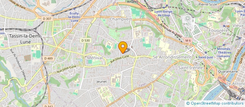 localisation de l'entreprise BF CONSEIL INTERNATIONAL à LYON