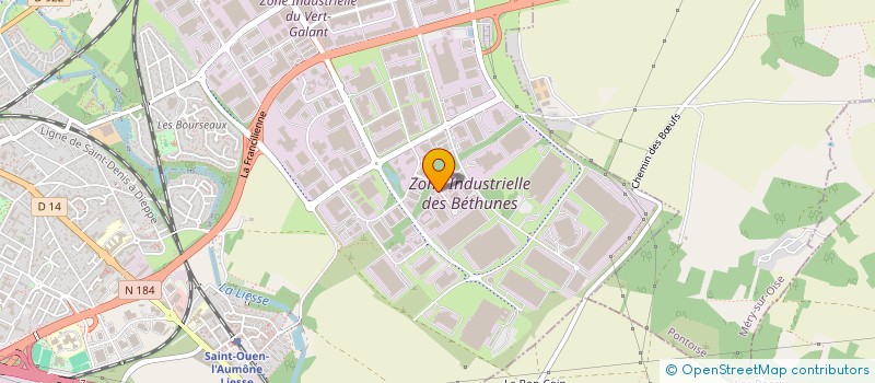 localisation de l'entreprise BF CONSEILS à SAINT-OUEN-L'AUMONE