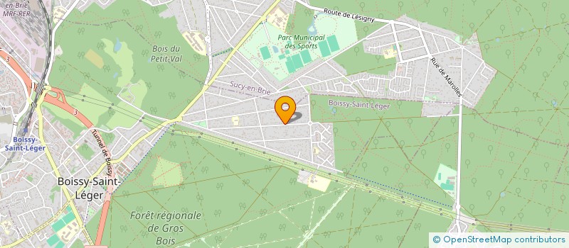 localisation de l'entreprise BF CONSEILS à BOISSY-SAINT-LEGER