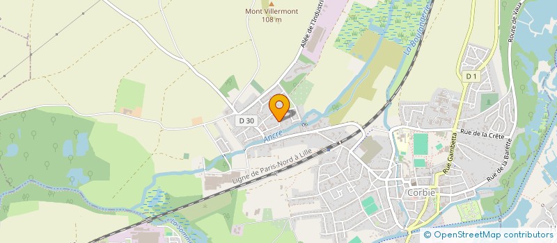 localisation de l'entreprise BF CONSTRUCTION  SAILLY-LE-SEC