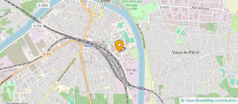 localisation de l'entreprise BF CORPORATE à MELUN