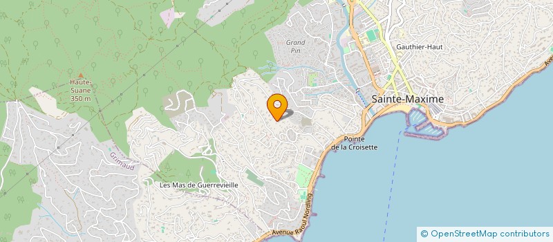 localisation de l'entreprise BF ELECTRICITE à LE PLAN-DE-LA-TOUR