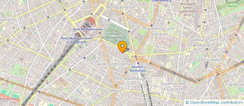 localisation de l'entreprise BF ELECTRONIC  PARIS