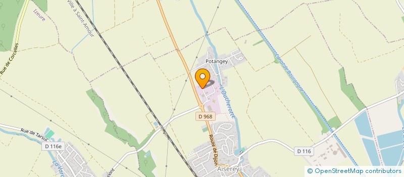 localisation de l'entreprise BF ENERGIE  DIJON