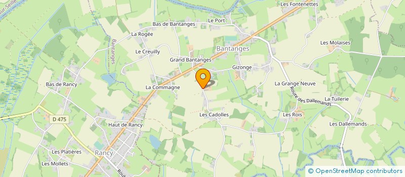 localisation de l'entreprise BF - EVENEMENT à BANTANGES
