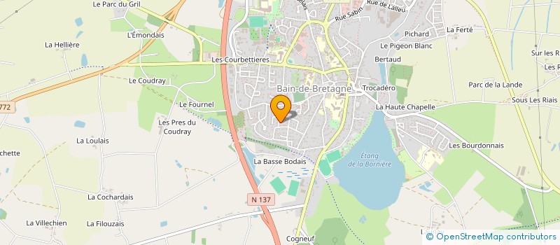 localisation de l'entreprise BF IMMOBILIER  PLECHATEL