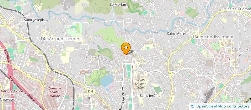 localisation de l'entreprise BF IMMOBILIER à MARSEILLE