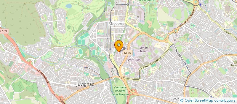 localisation de l'entreprise BF IMMOBILIER  MAUGUIO