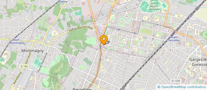 localisation de l'entreprise BF INGENIERIE CONSEILS à SARCELLES