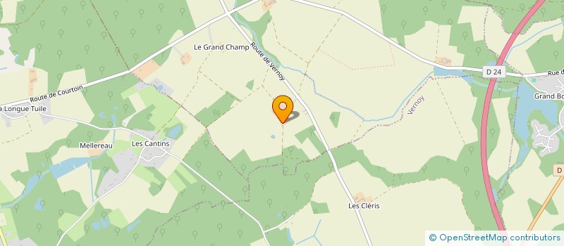 localisation de l'entreprise BF INVEST  COURTOIN